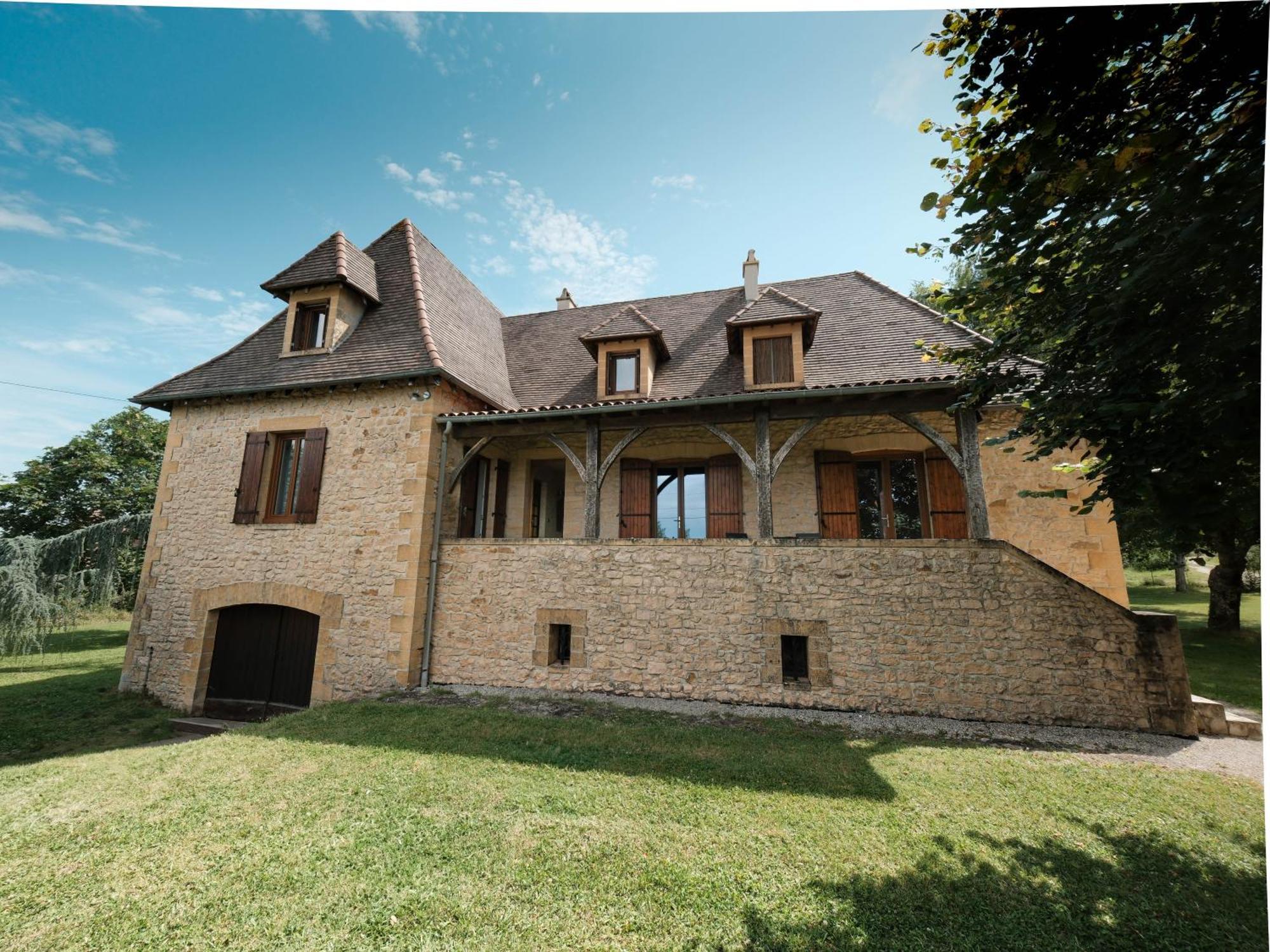 Grande Maison En Perigord A 10 Mn De Sarlat Marquay Exterior photo